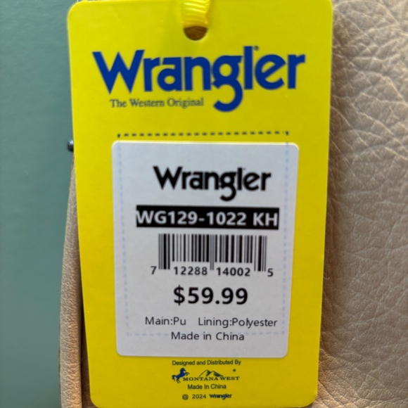 Wrangler Hobo Bag Large Cross Body Shoulder Handbag - Picture 3 of 8